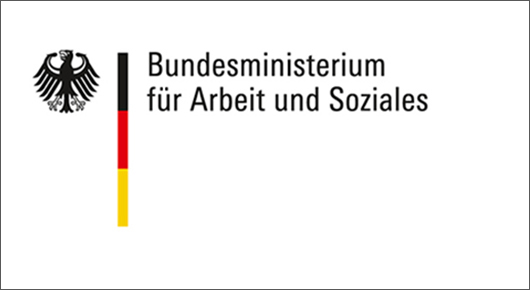 Logo des Bundesministeriums fr Arbeit und Soziales (BMAS)