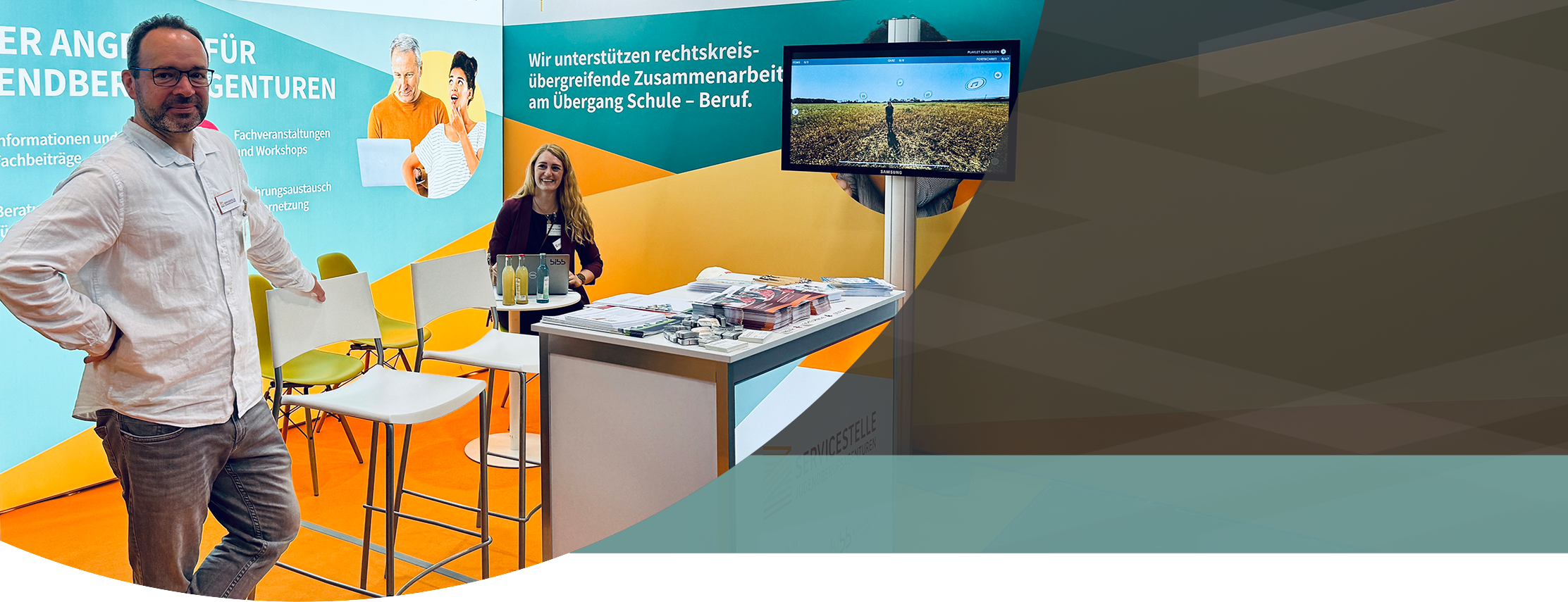 Die Servicestelle auf dem DJHT 2025