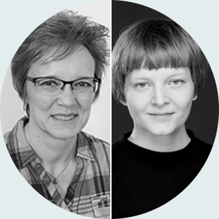 Dr. Sybille Stöbe-Blossey und Marina Ruth