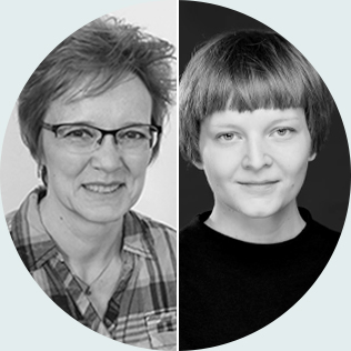 Dr. Sybille Stbe-Blossey und Marina Ruth